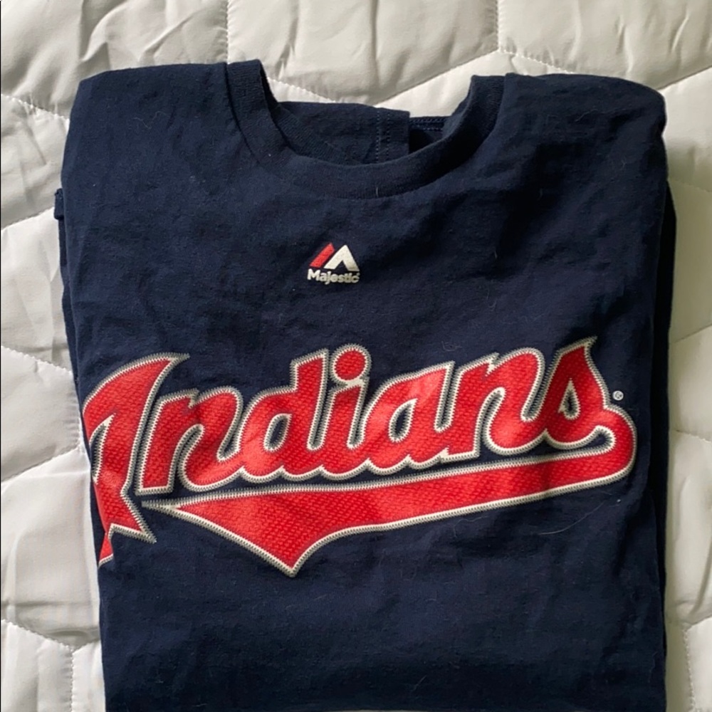 Edwin Encarnacion Cleveland Indians Jersey Tee